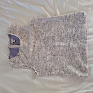 JCrew Factory tweed shell top